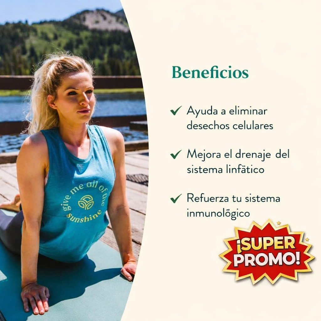 NATURE’S SUNSHINE™ – Detox Linfático y Desinflamación Total